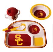 USC Trojans SC Interlock Melamine Set